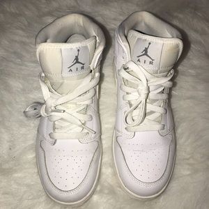 Nike All White Air Forces Sneakers